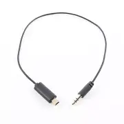 Movo CFP-2 3.5mm TRS (Male) Microphone Input Jack to GoPro HERO3, HERO3+,& HERO4