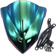 Motorcycle Sports Touring Front WindScreen Windshield Visor Wind Deflector for Y&amaha MT25 MT03 2020-2024 MT-25 MT-03(Style 3)