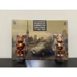 全新未拆 BE@RBRICK SUBARU 360 速霸陸 橘色款 100% 二隻裝 日本限定