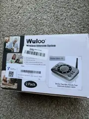 Wuloo Wireless 1 Mile Range Home Intercom System 2 Pack -S600-P2