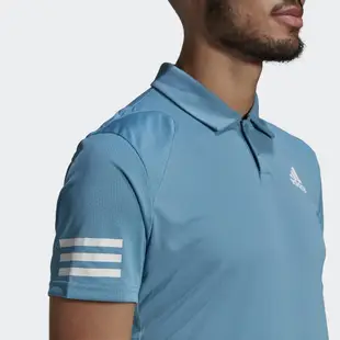 ADIDAS CLUB 3STR POLO 男短袖上衣 -藍-GL5422