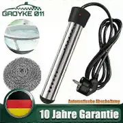 3000W Poolheizung Tauchsieder Elektrischer Badewanne Warmwasserbereiter Heizung