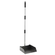 Yangbaga Dust Pans with Long Handle - 39” Heavy Duty Metal Upright Dustpan - ...
