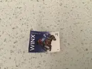 WINX HORSE RACING CHAMPION UNFRANKED STAMP, MELBOURNE CUP, BLACK CAVIAR,STALLION