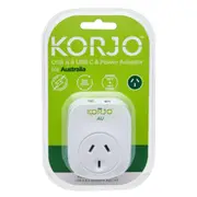 Korjo USB-C + A Charger - AUS/NZ Socket To AUS/NZ Plug - Power Adaptor