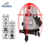 4V4H Self Level Cross Line Laser Level w Plumb Dot Rotary 360° Horizontal Video