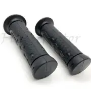 7/8" 22mm Flame Fire Black Hand Grips For YAMAHA FZR YZF 600 ATV QUAD JET SKI