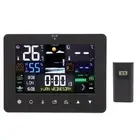 Weather Clock Humidity Temperature Sensor Meter Thermometer For Home Office U AC