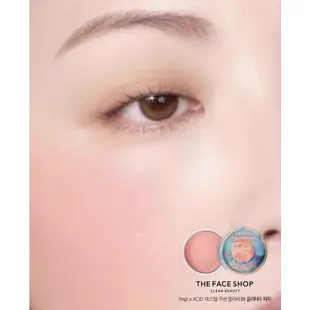 【新款】韓國腮紅the face shop菲詩小鋪單色腮紅 珠光 啞光 可愛 甜蜜