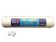 KDF Carbon Long Life Inline Fridge Filter In Line Water Purifier 11" x 2.5" 6-7