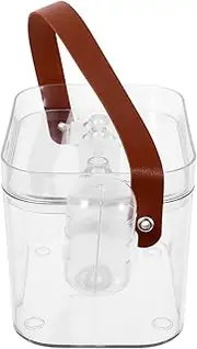 Clear Plastic Hamster Travel Cage Portable Carrier for Small Pets Lightweight Design with Ventilation for Hamsters Mice and Sugar Gliders Easy to Clean and Maintain