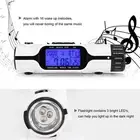 Digital World Time Travel Alarm Clock Thermometer LED Outdoor Torch Flashligh HN