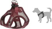 Flamingo Dog Harness Step&Go Bento Aubergine XXS 22-23cm 24-25cm