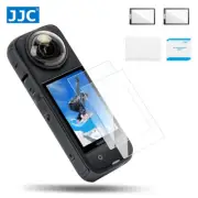 JJC LCD Screen Tempered Glass Protector Film 2PCS For Insta360 X5 360° 8K Camera
