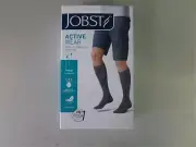 Medical Compression Knee CT 15-20 mmHg Cool Black Large Jobst 110485