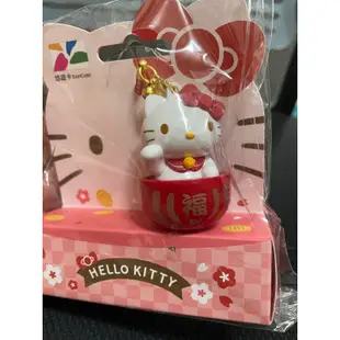 Hello Kitty 招財達摩3D造型悠遊卡 全新未用過 絕版品