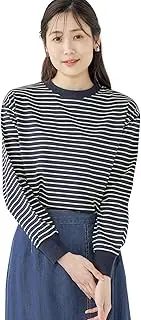 [PETIT HONFLEUR] Petit On Fleur 521093 Women's Striped Pullover