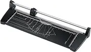 Guillotine, Portable A3 Paper Cutter Photo Trimmers Plastic Base Card Cutting Blades Multi-Function Office Home Tools Black