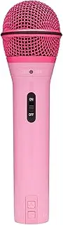 Samson Q2U USB and XLR Handheld Dynamic Microphone with Cardioid Polar Pattern for Podcasting and Live Streaming (Pink)