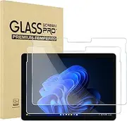 ProCase [2 Pack] Surface Go 4 2023/ Go 3 2021 / Surface Go 2 10.5" 2020 / Surface Go 10" 2018 Screen Protector, Tempered Glass Screen Film Guard for Surface Go 4/3/2/1 -Clear