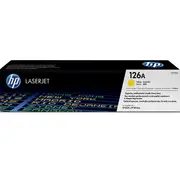 HP 126A Toner Ink Cartridge Yellow LaserJet Genuine CE312A
