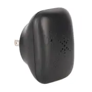 US (US Plug)Black Self Powered Wireless Doorbell No Wiring Punching Outdoor