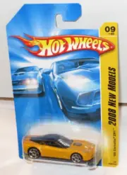 2008 HOT WHEELS KMART EXCLUSIVE ~YELLOW '09 CORVETTE ZR1~ MOC ~
