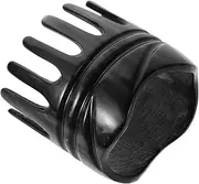 Ipetboom Horn Comb Wide Tooth Shampoo Cleaning Comb for Curly Hair Scalp Massager Tool for Natural Hair Exfoliation and Deep Cleaning Lightweight and Travel-friendly
