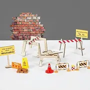 Gnome Construction Site Gnome Accessories Christmas Gnome Construction Site Set Gnome Door Accessories Gnome Construction Site Set Entry