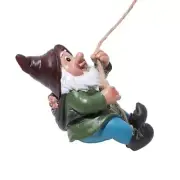 Hanging Gnome Garden Statue Decoration, Garden Gnome Statue Climbing Gnome