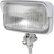 Motorcycle Retro Rectangle Headlight Compatible With Harley Cafe Racer Chopper Bobber Universal