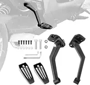 Passenger Foot Pegs Adjustable Foot Boards Easy Install Rear Footrest for Can-Am Ryker 600/900 / Rally/Sport Models 2019-2024 (MAX Mount 219400800 Required)