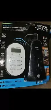 MyTouch Smart Simple Set Indoor/Outdoor 2-Outlet Wireless Timer System (P)