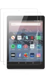 2pack Tempered Glass Screen Protector For Amazon Kindle Fire HD 7" 8" 10" Tablet
