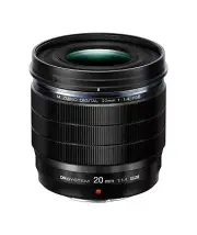 OM SYSTEM OLYMPUS M.Zuiko Digital ED 20mm F1.4 PRO Lens,Black Single Item