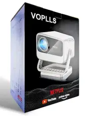 Netflix Official AI Auto Focus VOPLLS 4K Projector w/ WiFi, Bluetooth, 3D, DoIby