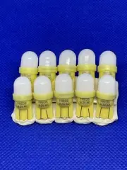 Pinball Machine 10 Pack of bright #555 Frosted 5050 SMD LED GOLDEN YELLOW