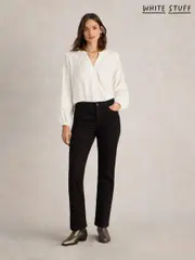 White Stuff Black Harriet Bootcut Jeans (AG2406) | $136