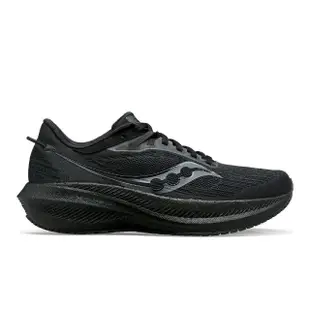 【SAUCONY 索康尼】TRIUMPH 21 男款 一般楦 慢跑鞋(S20881-12-111 黑 霧白灰綠 PWRRUN+ 緩衝 避震 10MM)