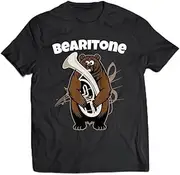 [X.Style] Bearitone Horn Player Funny Euphonium Baritone ds731 T-Shirt