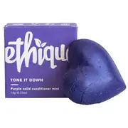 Ethique Tone It Down Brightening Purple Solid Conditioner Bar Mini | Flora & Fauna AU