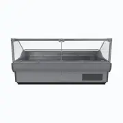 Bromic Refrigeration Bromic DD1250SG-NR Square Glass Deli Display - Deli Disp...
