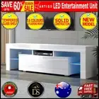 Artiss 130cm RGB LED TV Cabinet Entertainment Unit Stand Gloss Furniture New.