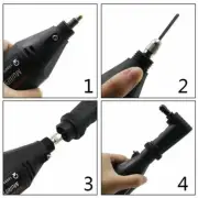 Right Angle Converter Attachment For Dremel Rotary Tools Electric Grinder Kit