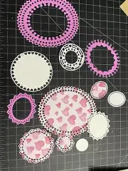 Junk Journal Card Making Scrapbook 3D Embossed Die Cut Pages