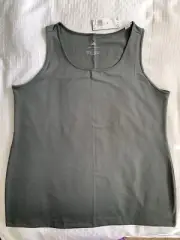 Adidas Universal Standard 4X Long Tank Olive Green NWT Climalite