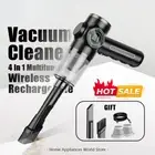 Mini Car Vacuum Cleaner Digital Wireless Automobile Powerful Handheld Household