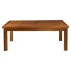 LEONI EXTENDING DINING TABLE 150 - 250CM BLACKWOOD TIMBER NATURAL