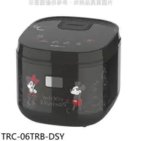 在飛比找蝦皮商城優惠-大同【TRC-06TRB-DSY】米奇米妮微電腦黑色電子鍋