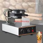 Egg Cake Machine Stainless Steel Bubble Waffle Maker Non Stick Coating 1400w